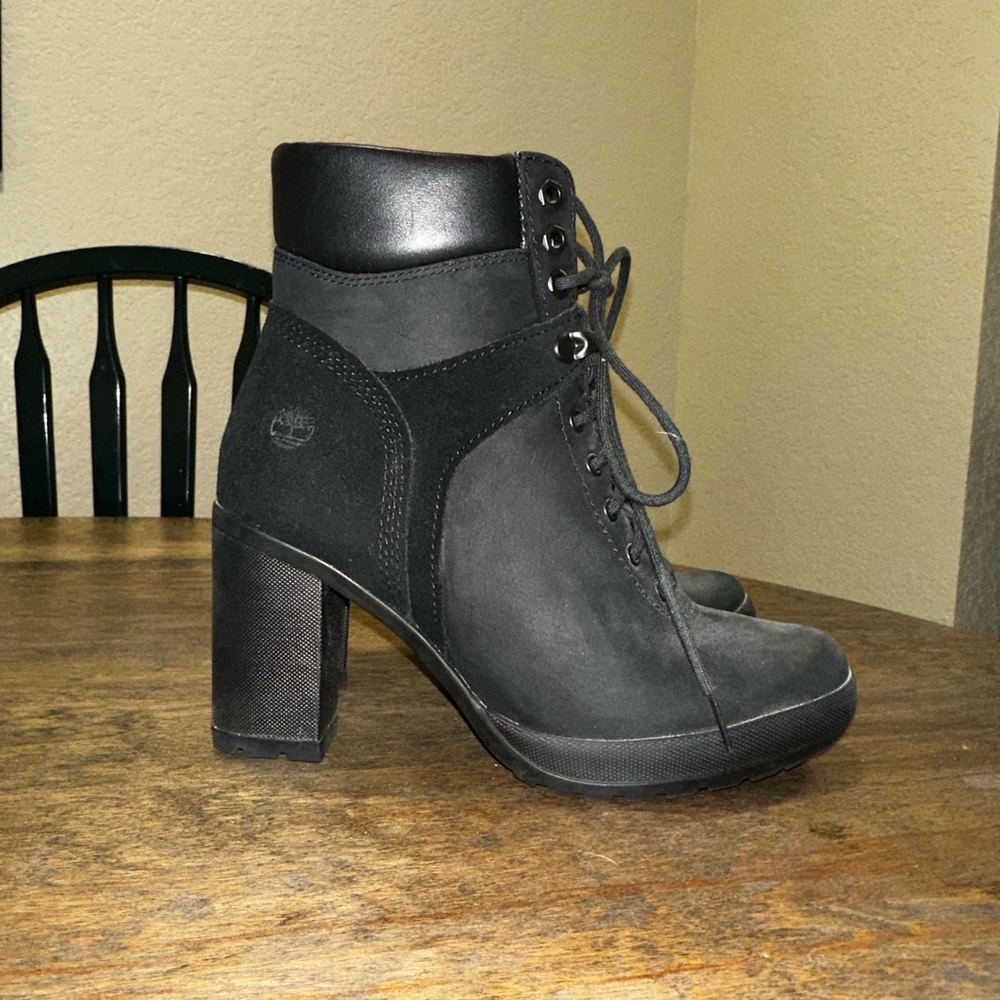 Timberland high heel boots